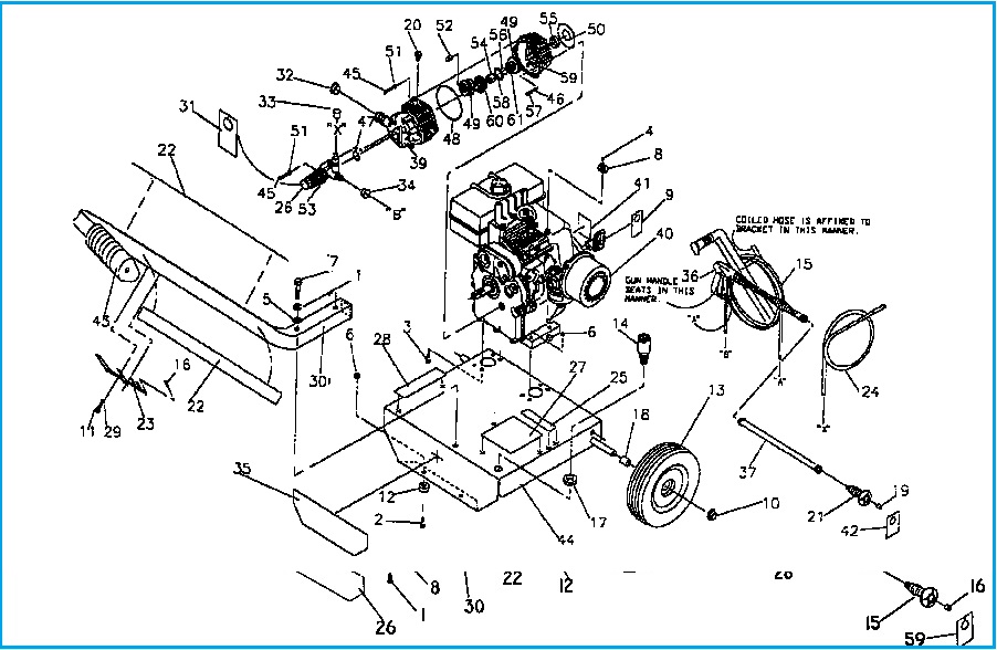 sears/craftsman pressure washer model 580742380 breakdown